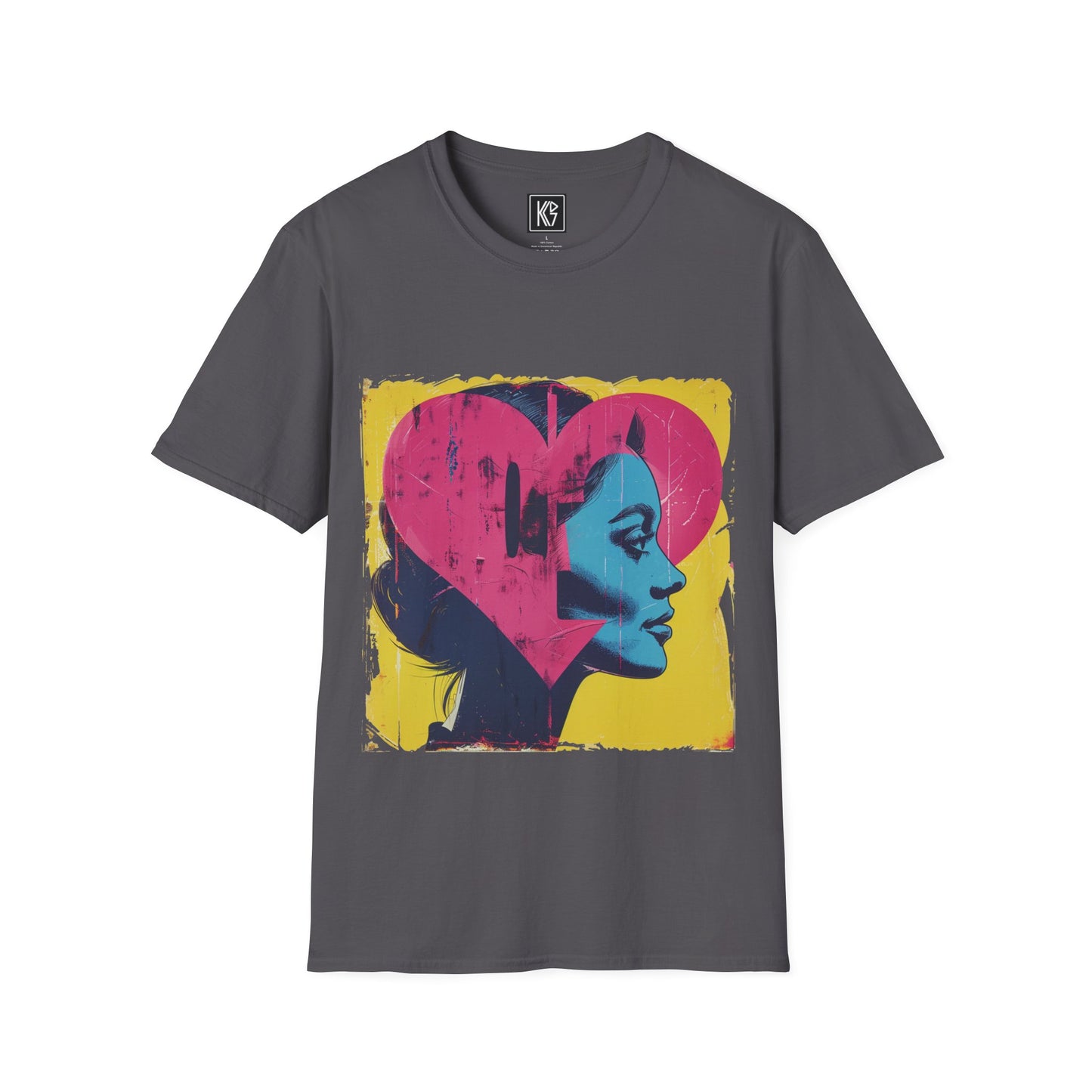 The one in your heart Graphic Tee Softstyle by KGD Prints