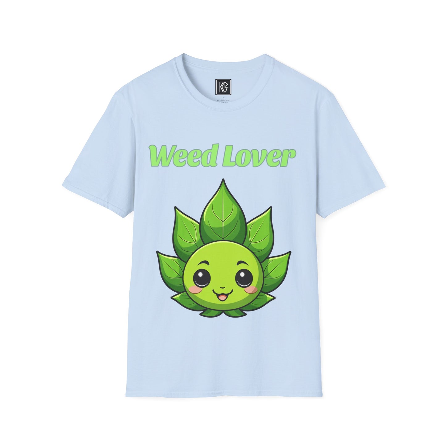 Weed lover Kawaii Graphic Tee Softstyle by KGD Prints
