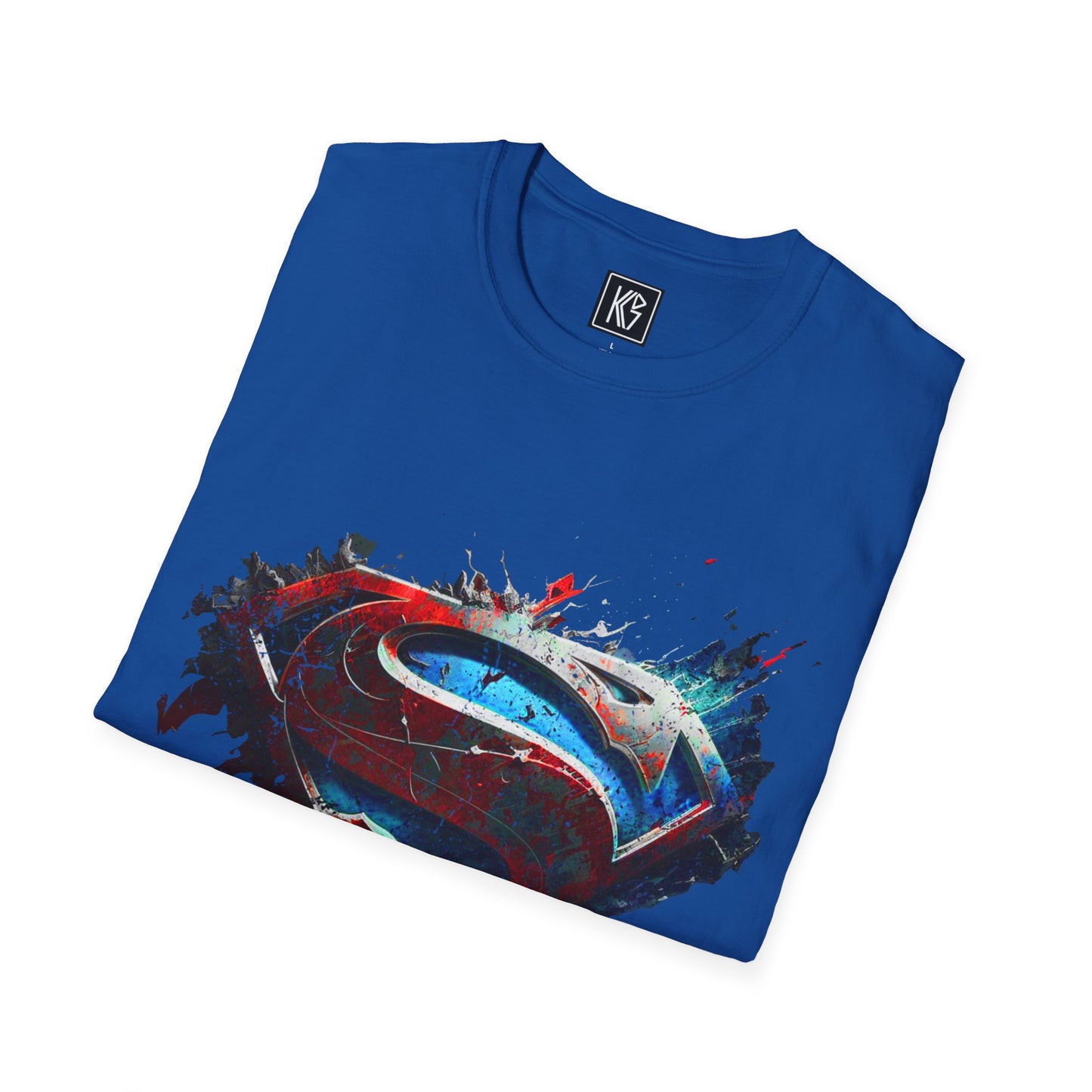 Superman hero Graphic Tee Softstyle by KGD Prints