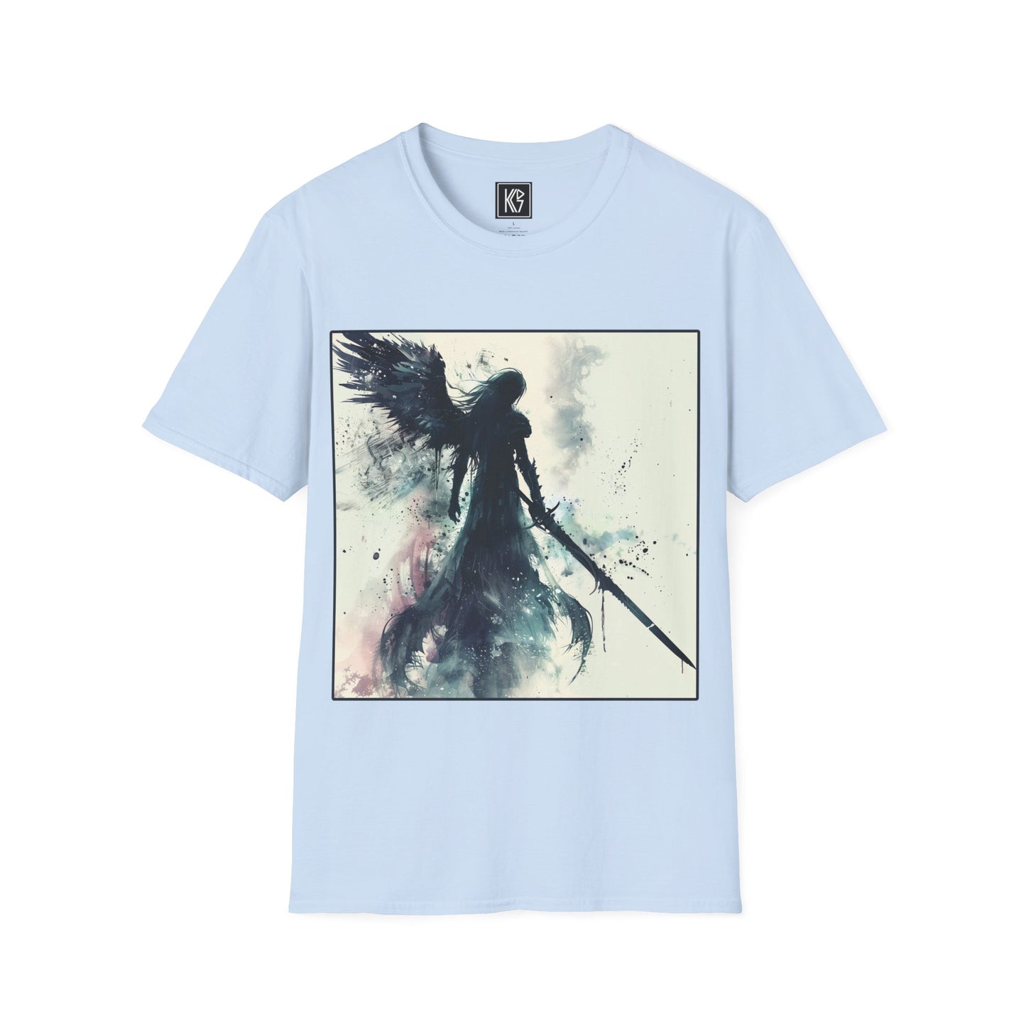 One winged Angel Graphic Tee Softstyle by KGD Prints