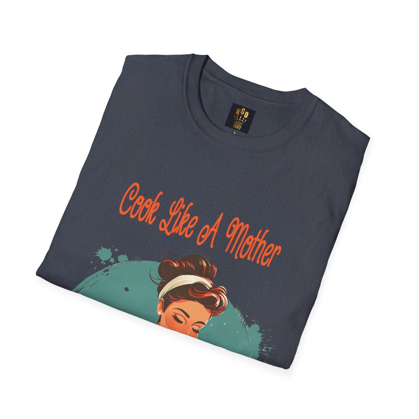 Cook Like a Mother Graphic Tee Softstyle by KGD Prints