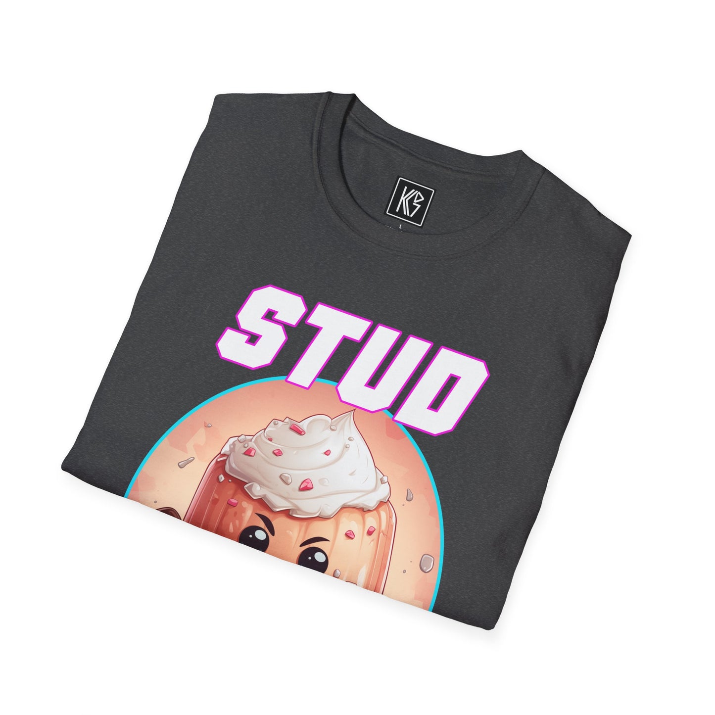 Stud Muffin Kawaii Graphic Tee Softstyle by KGD Prints