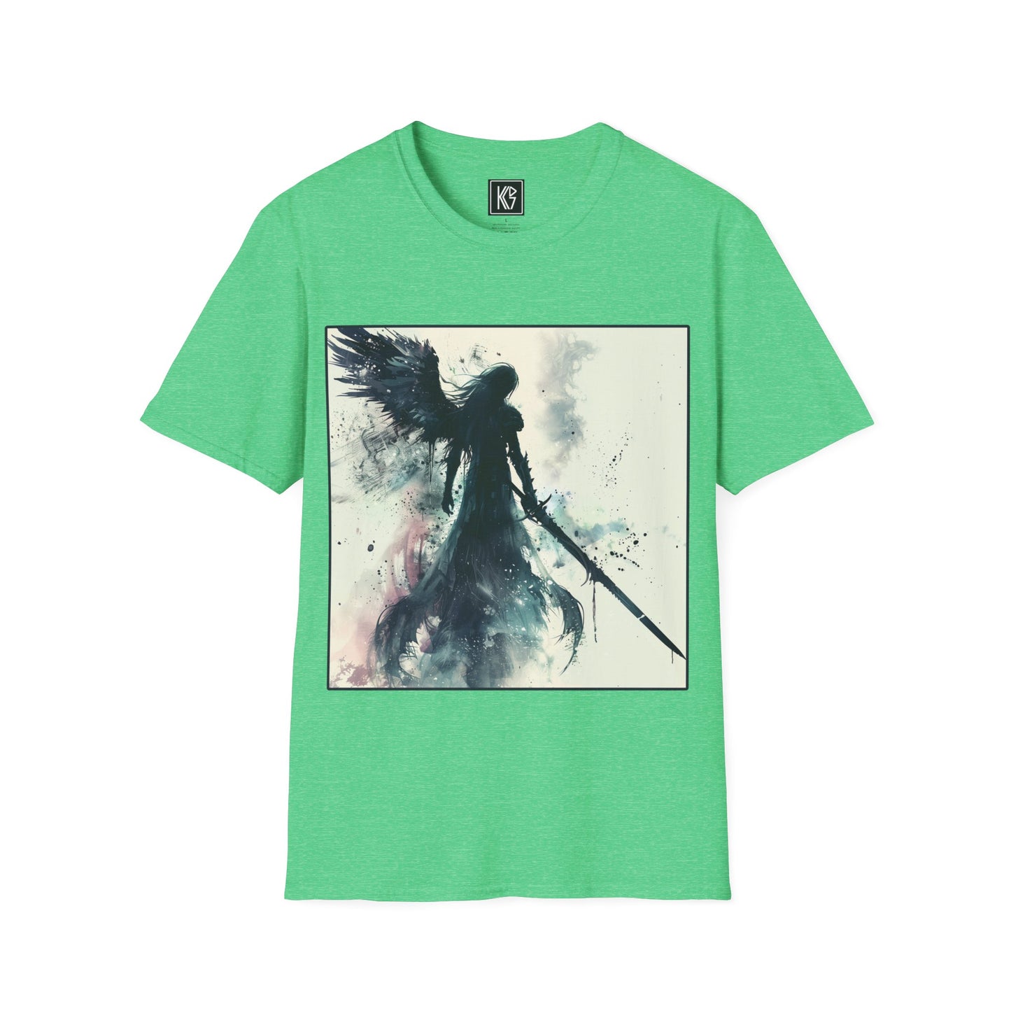 One winged Angel Graphic Tee Softstyle by KGD Prints