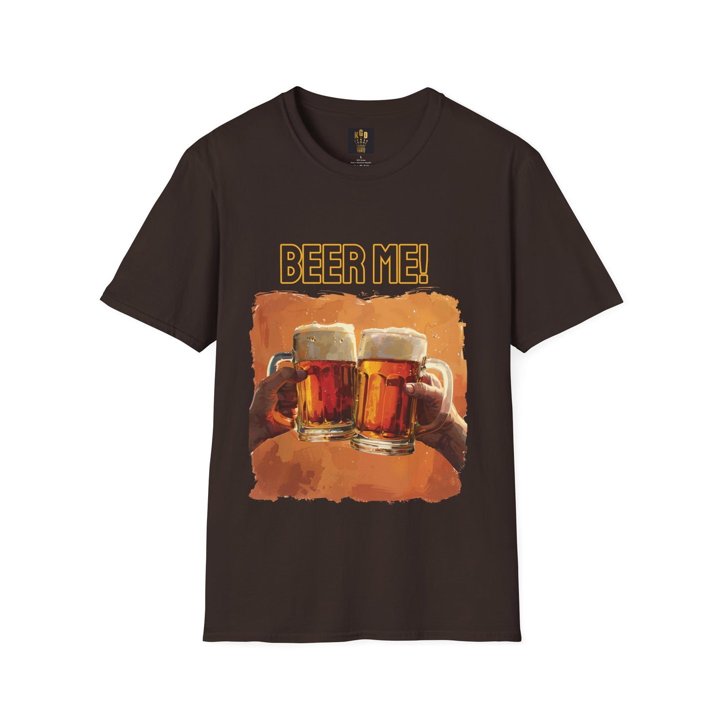 Beer Me Graphic Tee Softstyle by KGD Prints