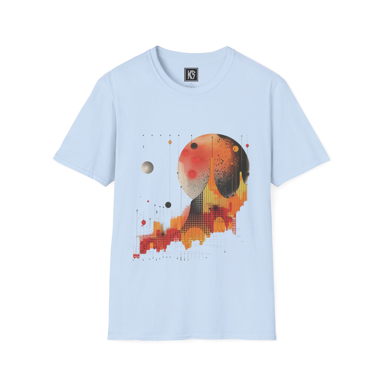 Moonrocks Graphic Tee Softstyle by KGD Prints