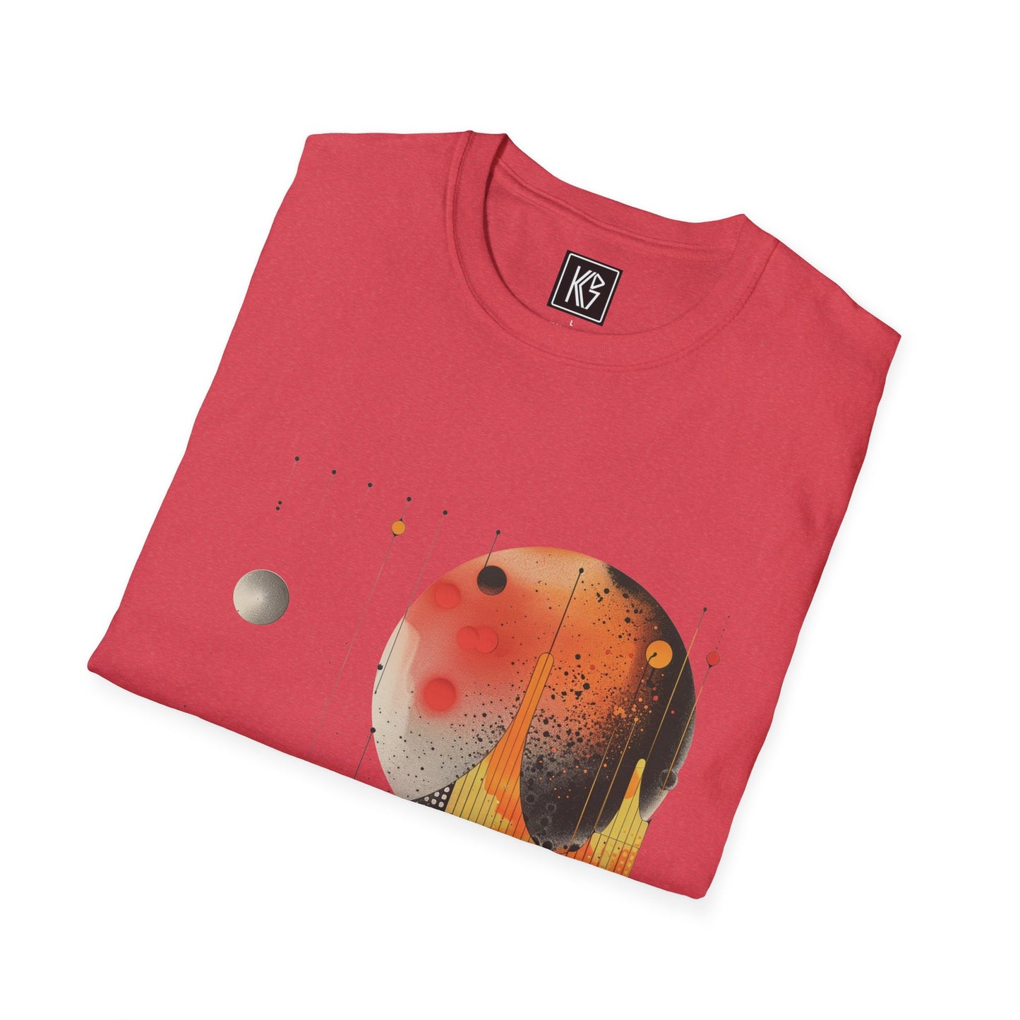Moonrocks Graphic Tee Softstyle by KGD Prints