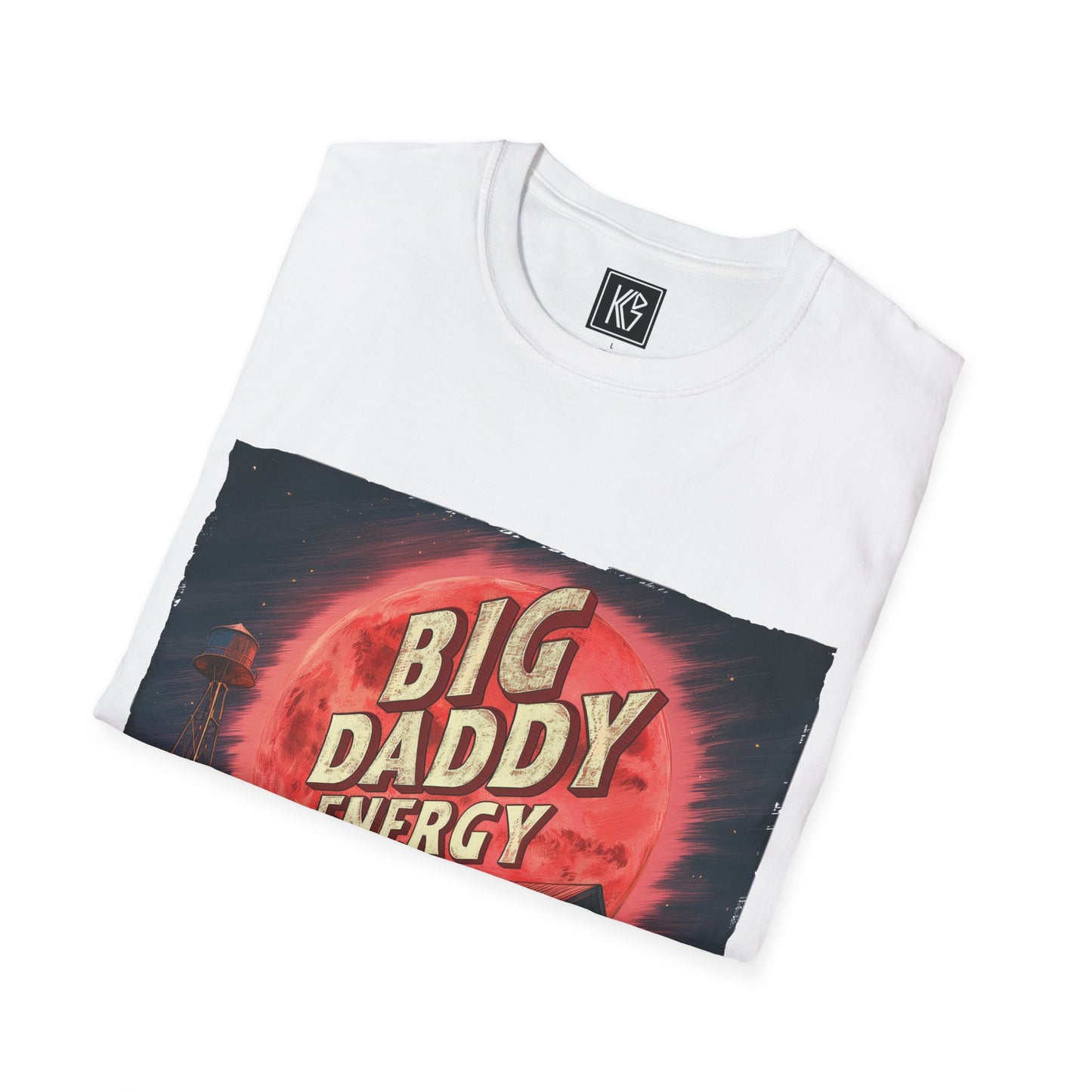 Big daddy Energy Graphic Tee Softstyle by KGD Prints
