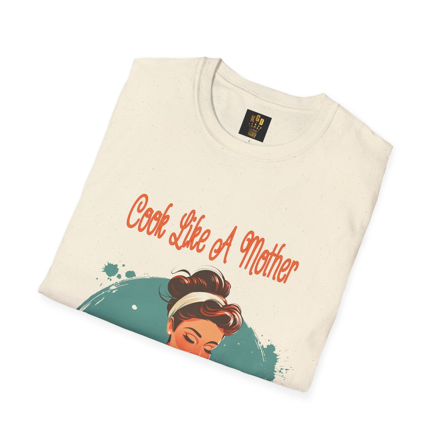 Cook Like a Mother Graphic Tee Softstyle by KGD Prints
