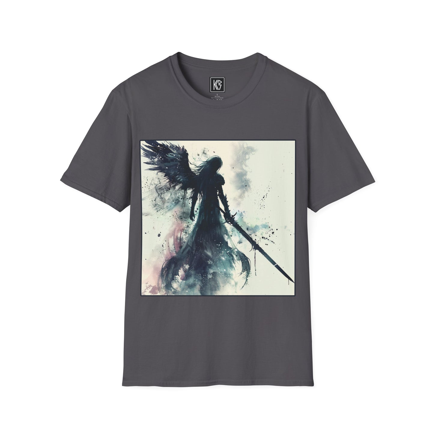 One winged Angel Graphic Tee Softstyle by KGD Prints