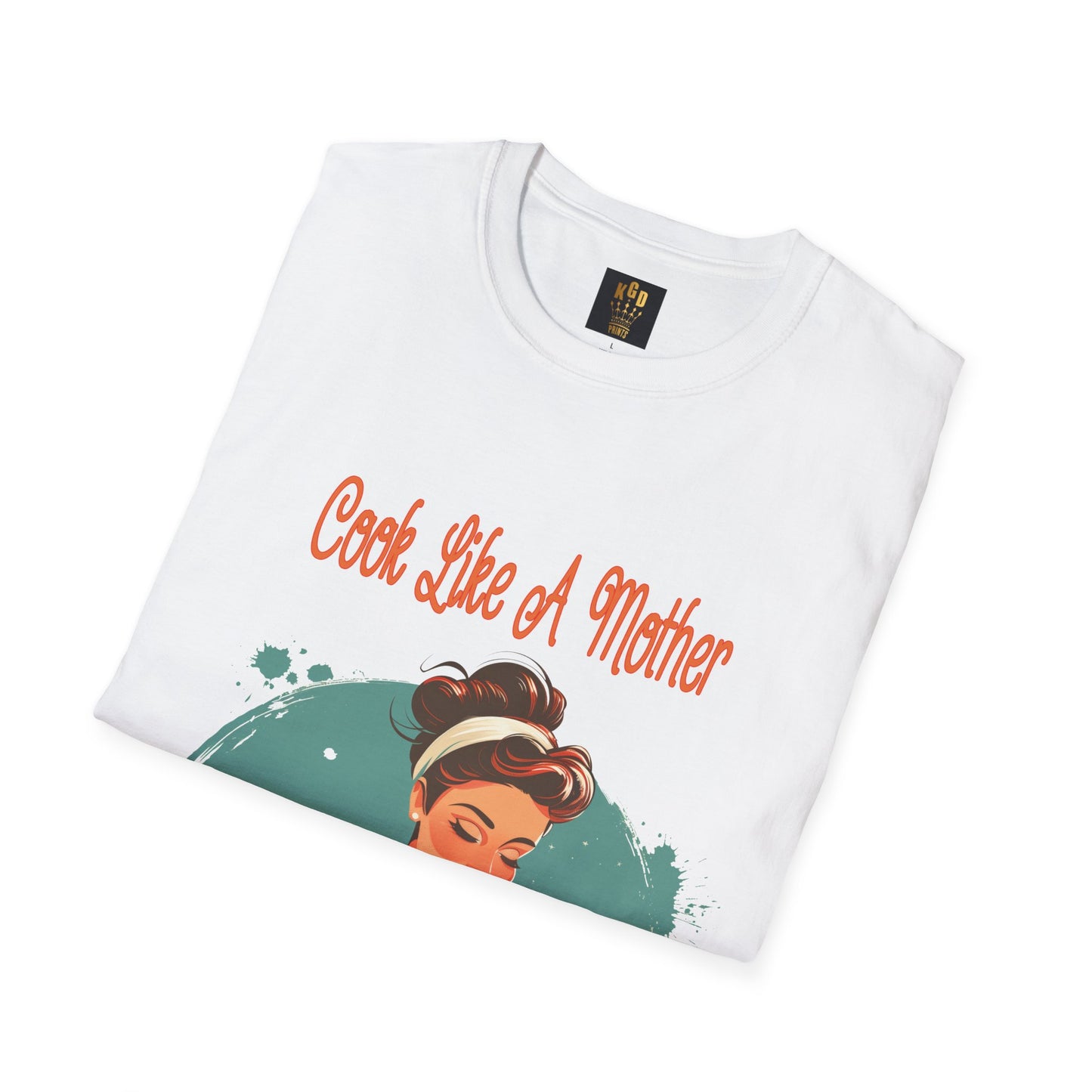Cook Like a Mother Graphic Tee Softstyle by KGD Prints