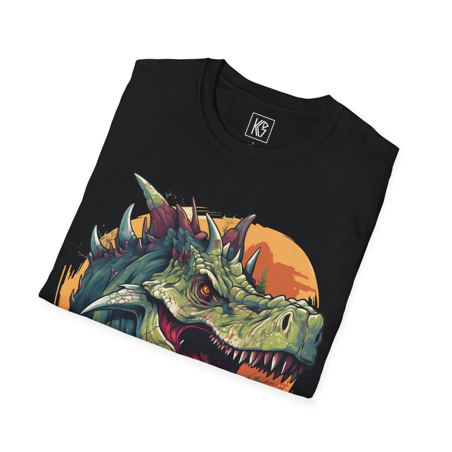 Dragon rex Graphic Tee Softstyle by KGD Prints