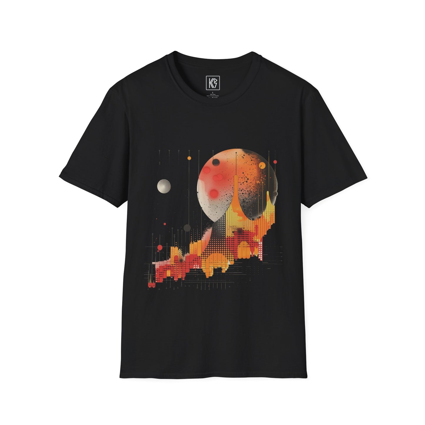 Moonrocks Graphic Tee Softstyle by KGD Prints