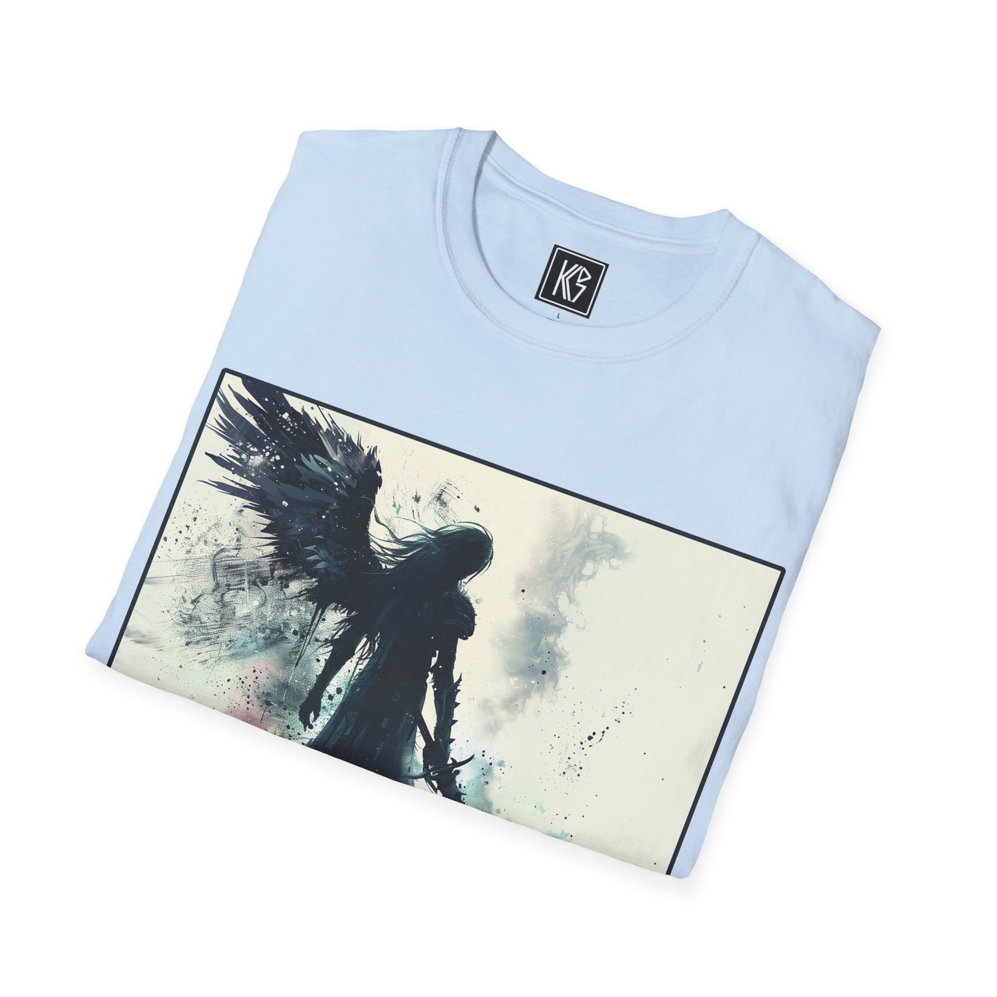 One winged Angel Graphic Tee Softstyle by KGD Prints