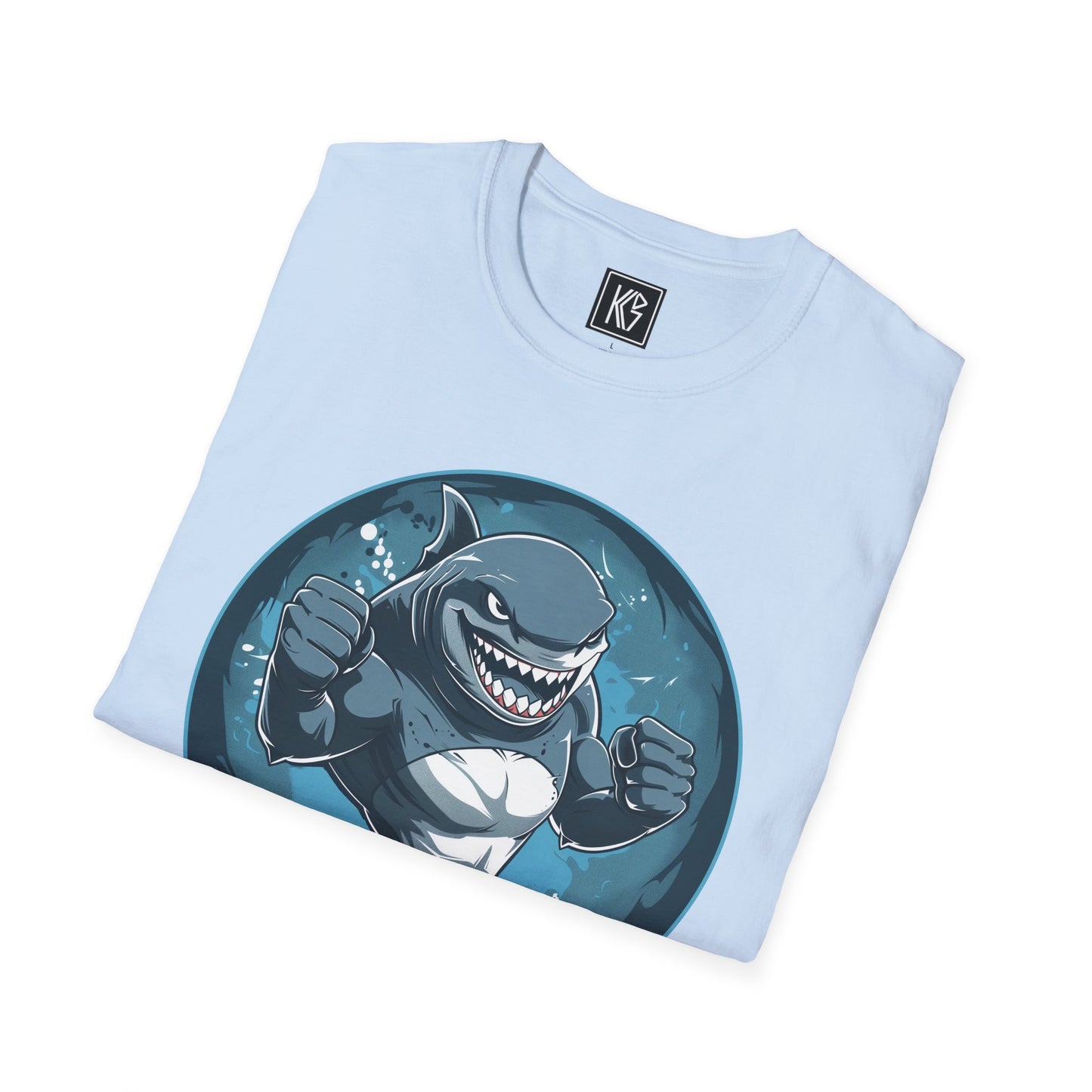Gym Shark workout Graphic Tee Softstyle by KGD Prints