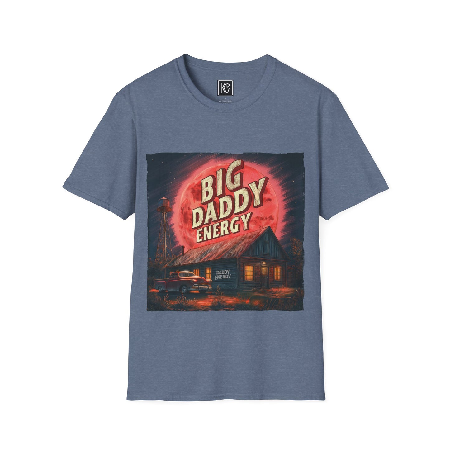 Big daddy Energy Graphic Tee Softstyle by KGD Prints