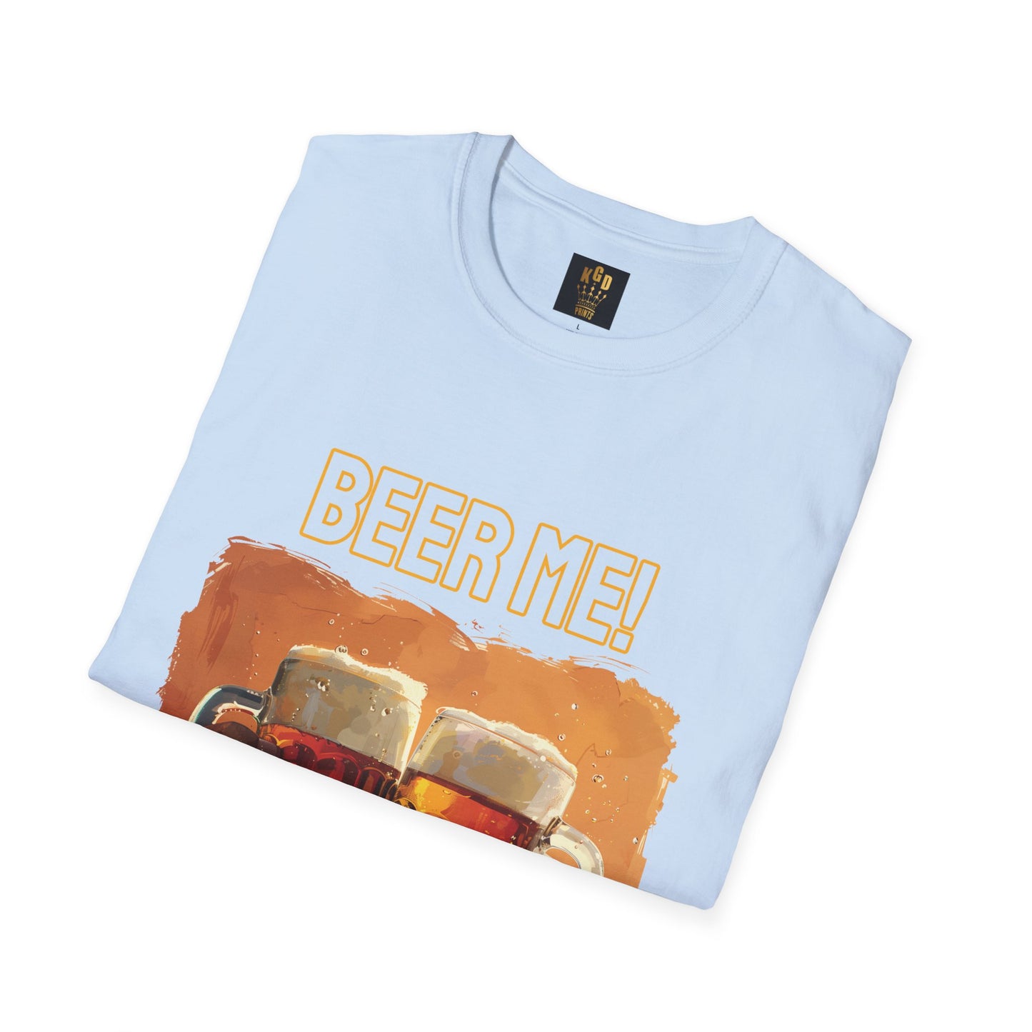 Beer Me Graphic Tee Softstyle by KGD Prints
