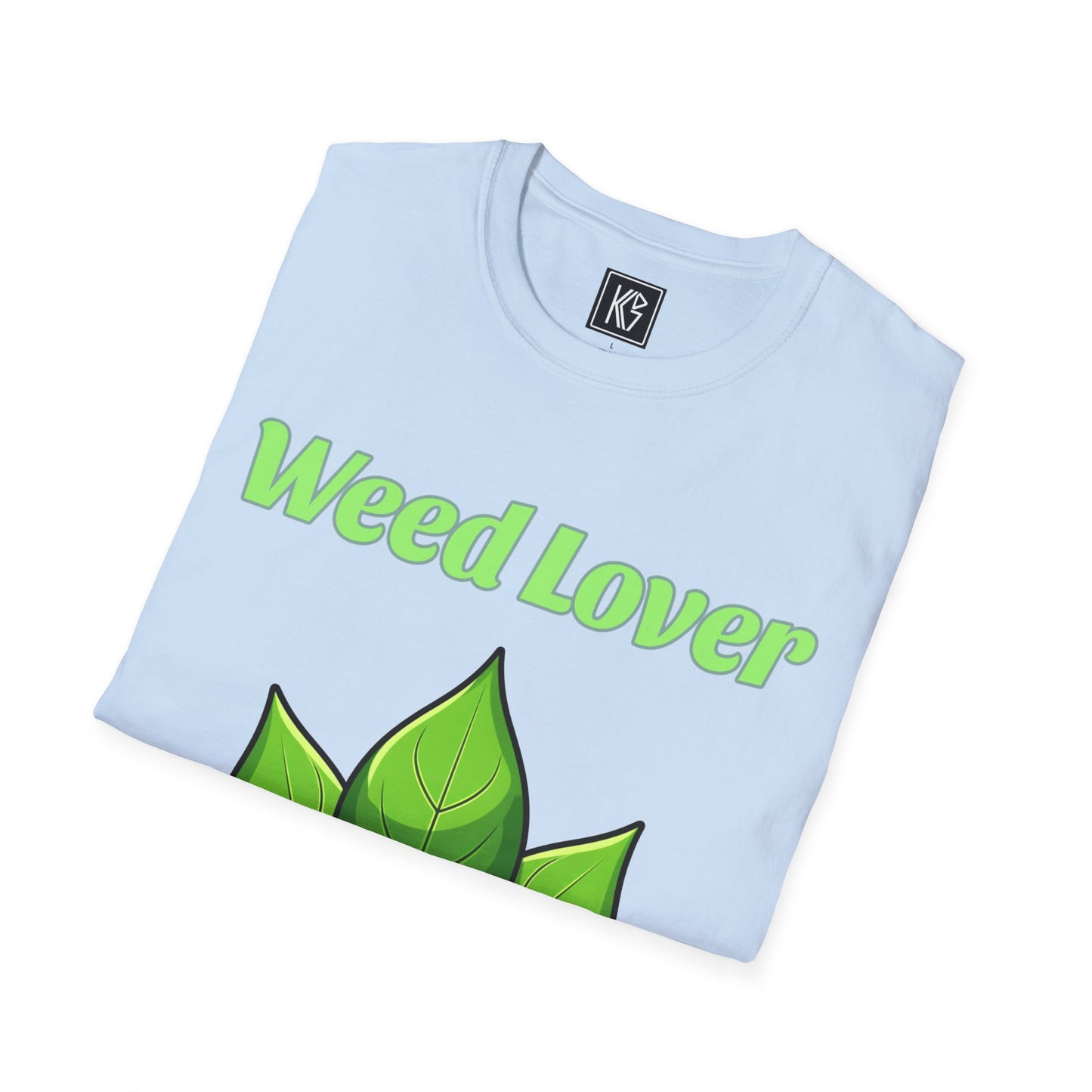 Weed lover Kawaii Graphic Tee Softstyle by KGD Prints