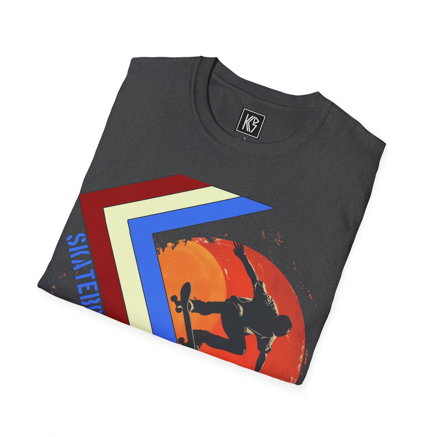 Skateboarding Graphic Tee Softstyle by KGD Prints