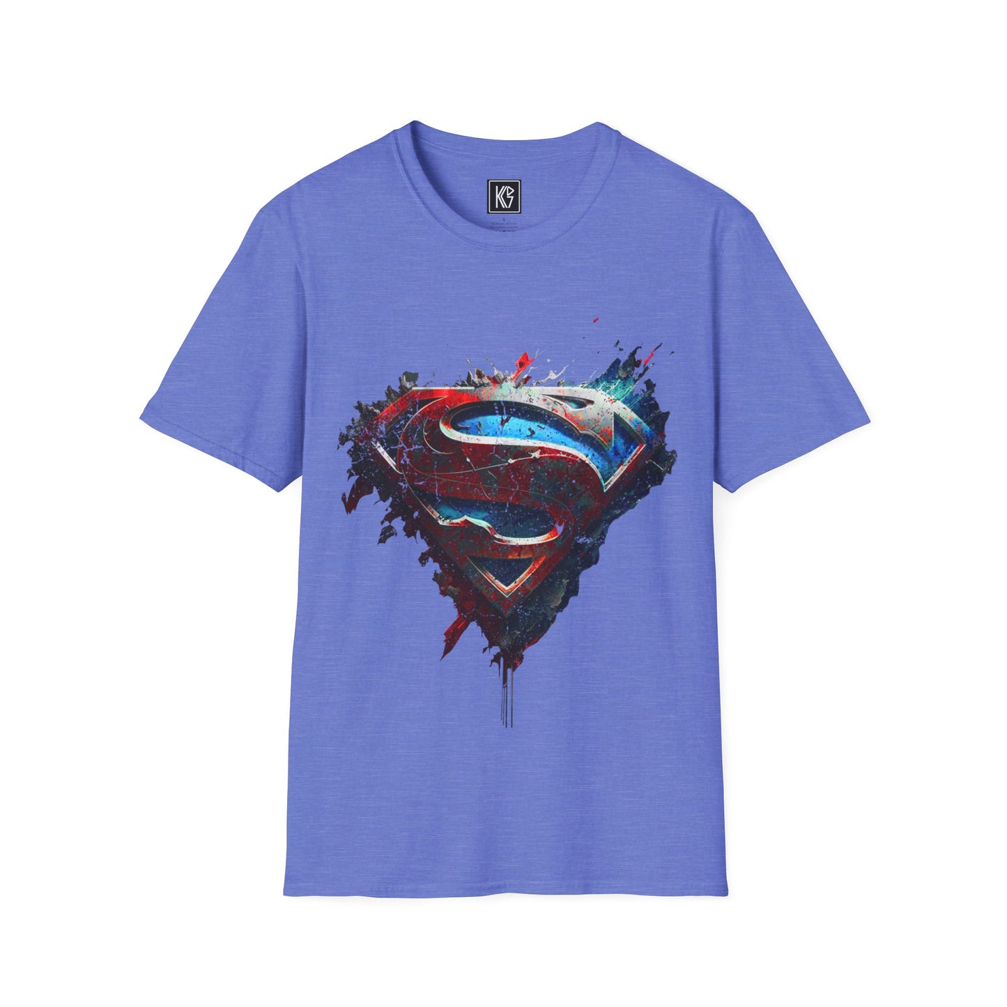 Superman hero Graphic Tee Softstyle by KGD Prints