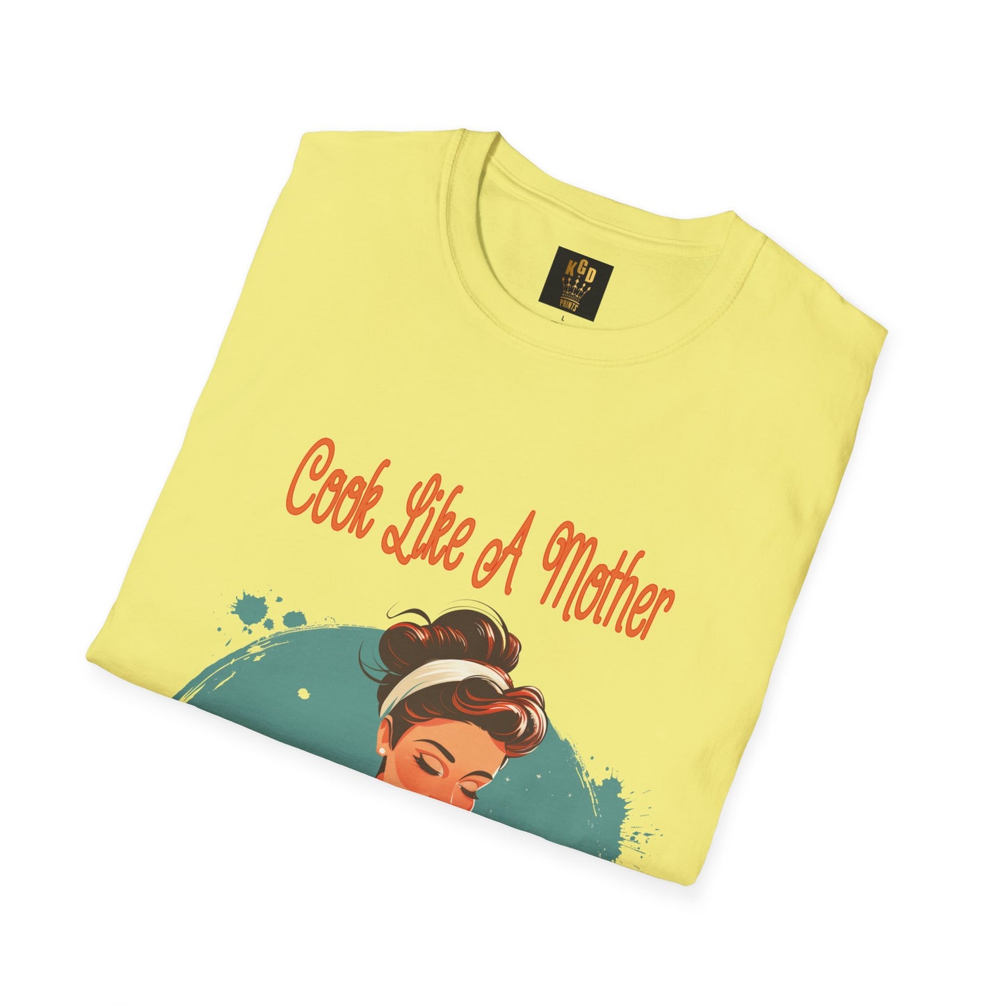 Cook Like a Mother Graphic Tee Softstyle by KGD Prints