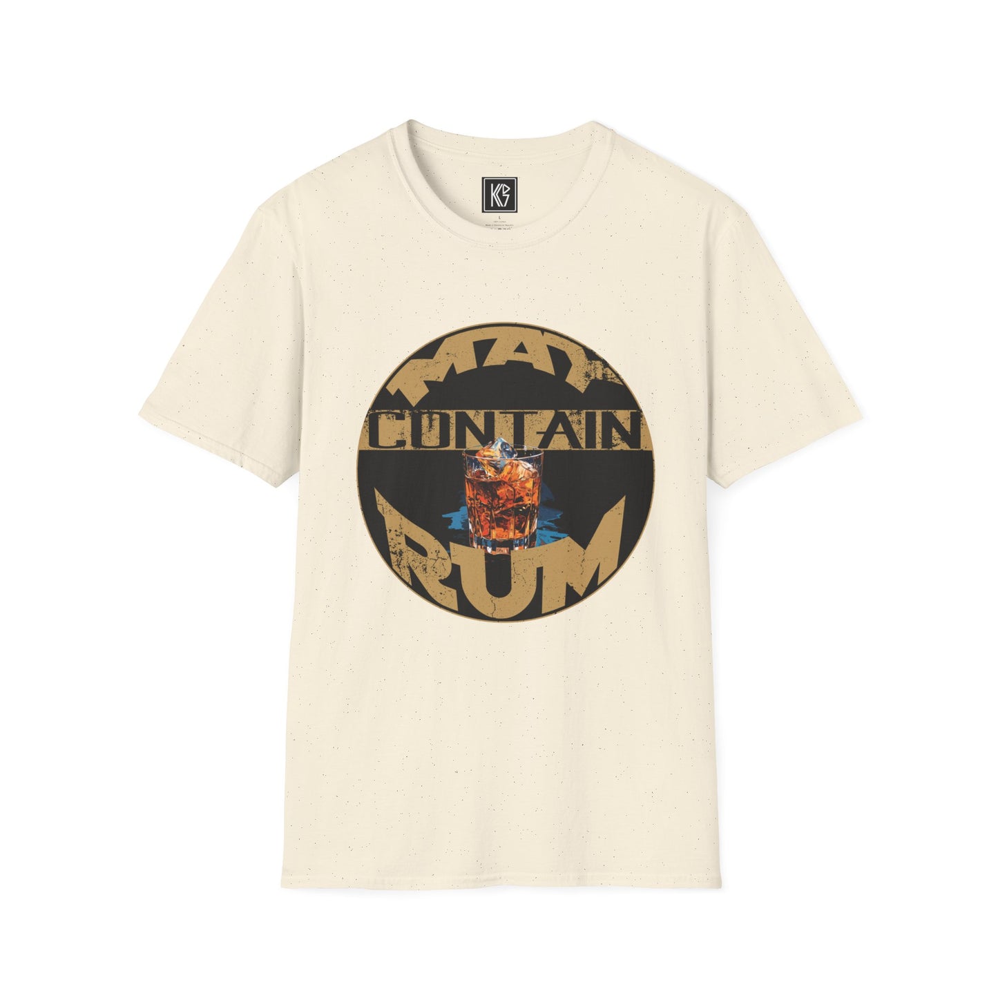 May contain Rum Graphic Tee Softstyle by KGD Prints