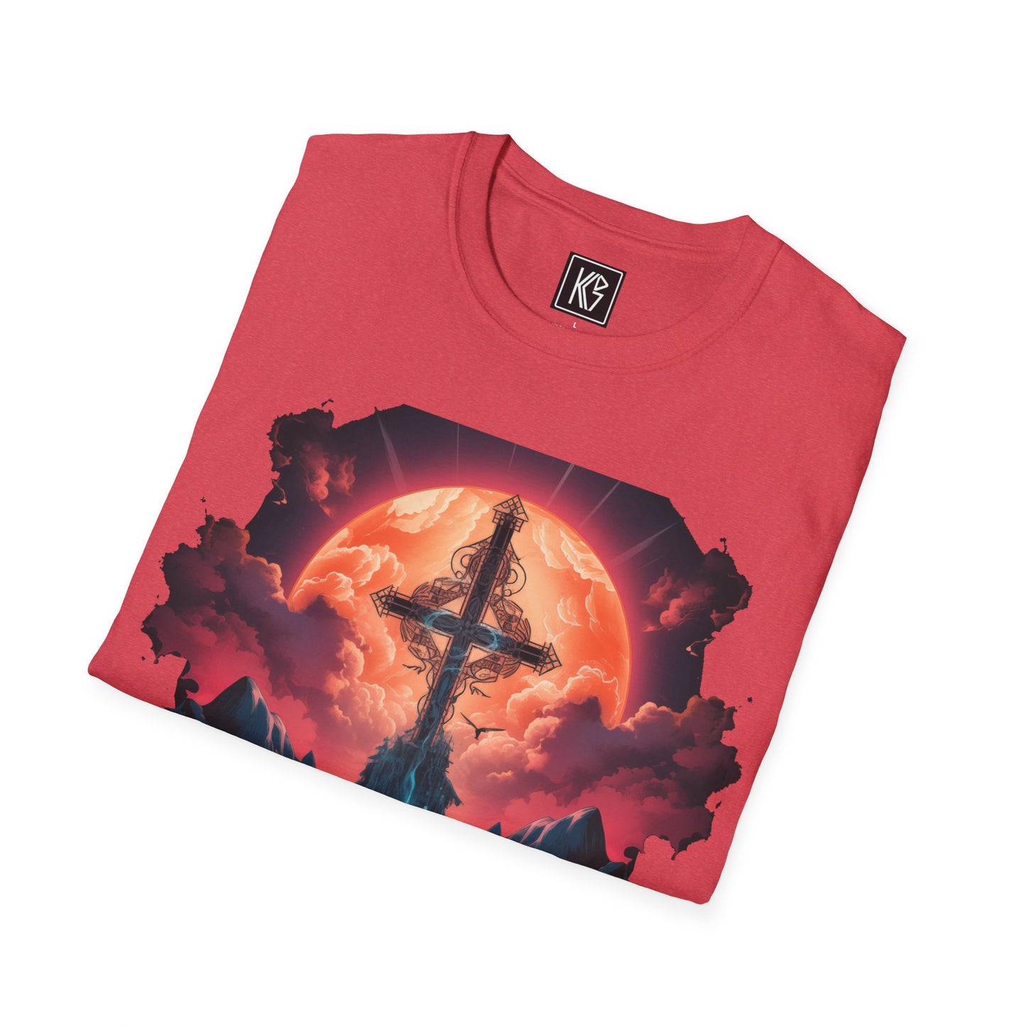Holy cross Graphic Tee Softstyle by KGD Prints