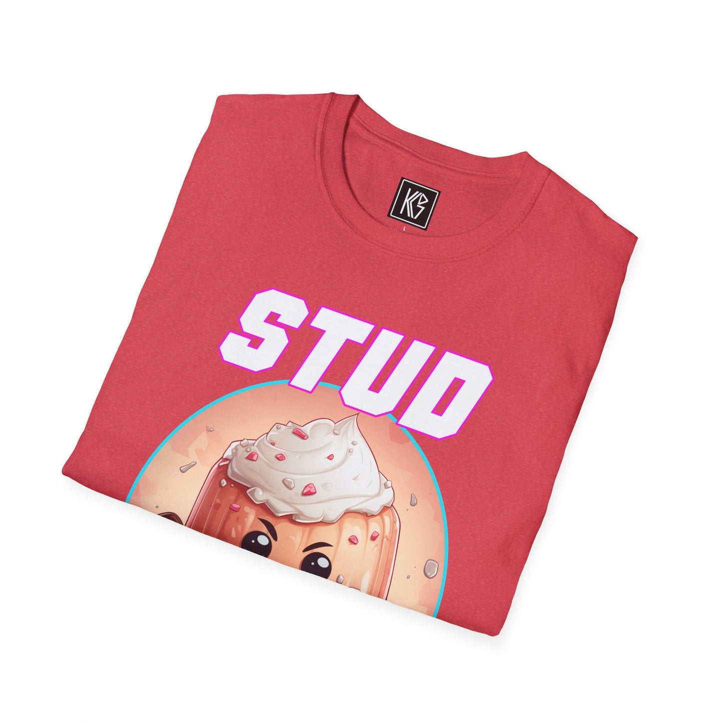 Stud Muffin Kawaii Graphic Tee Softstyle by KGD Prints