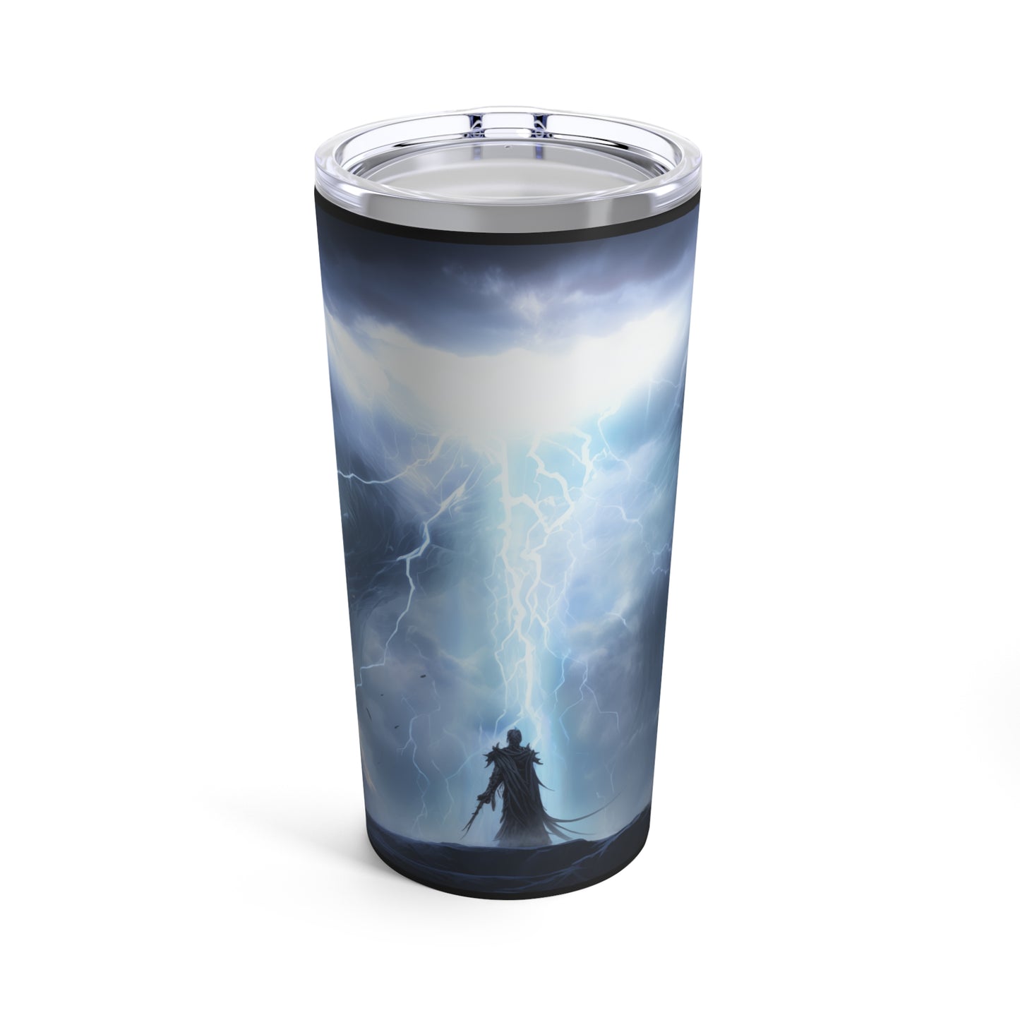 Ramuh, lightning, summon, art, Tumbler, 20oz, custom artwork