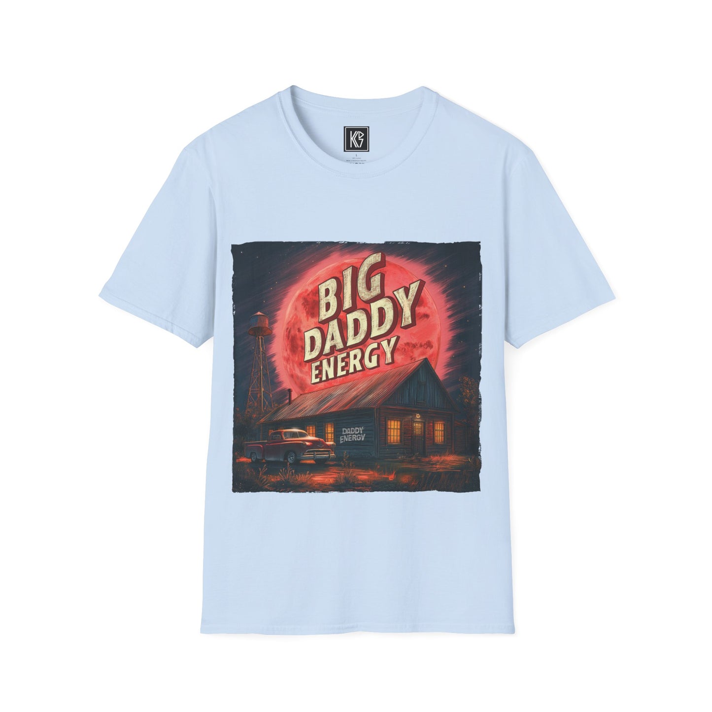 Big daddy Energy Graphic Tee Softstyle by KGD Prints