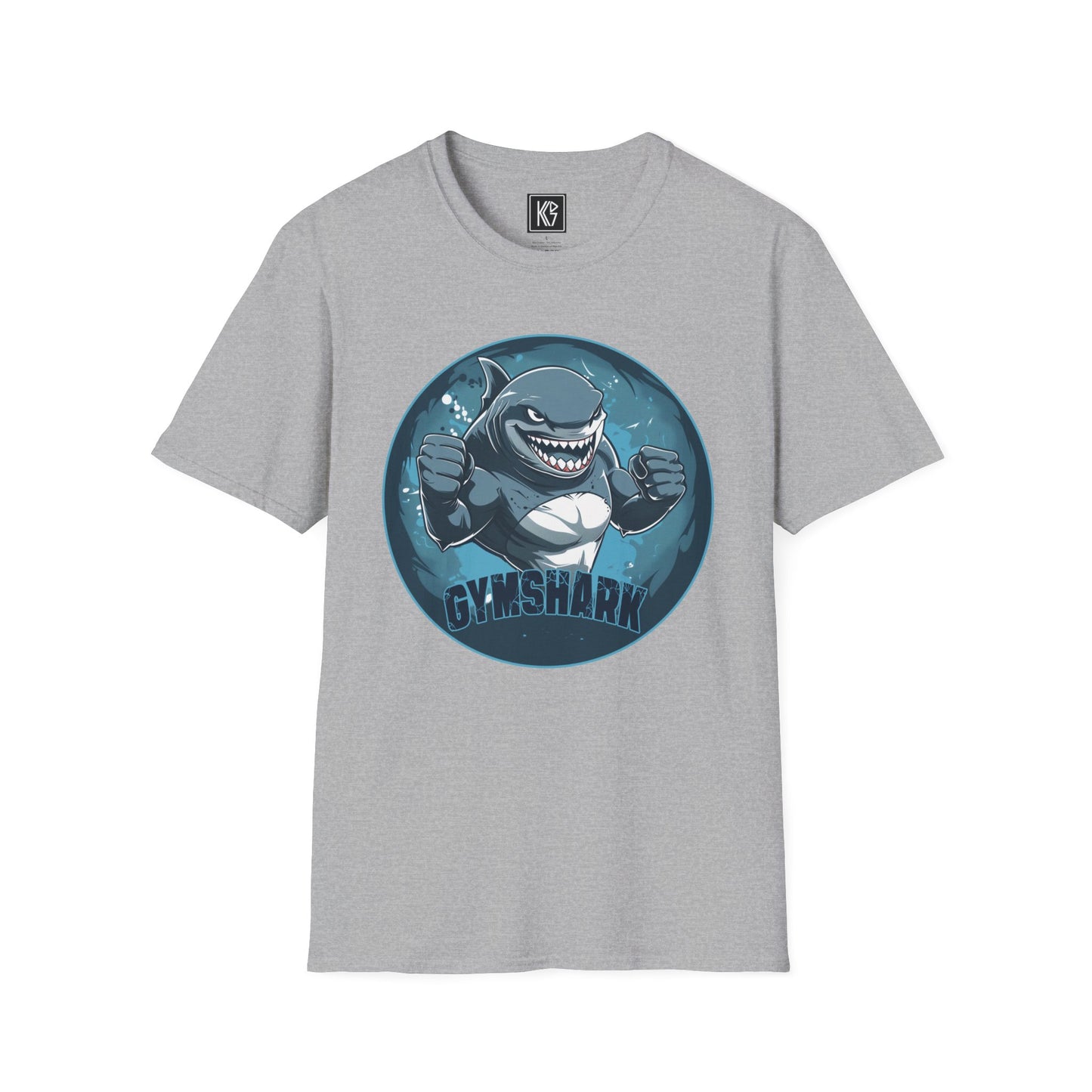 Gym Shark workout Graphic Tee Softstyle by KGD Prints