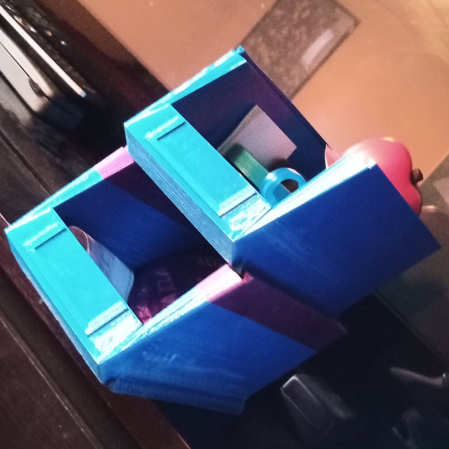 Hardware Bin by KGD Prints 3D Printed, Stackable 8" x 5" x 4" (LxWxH)