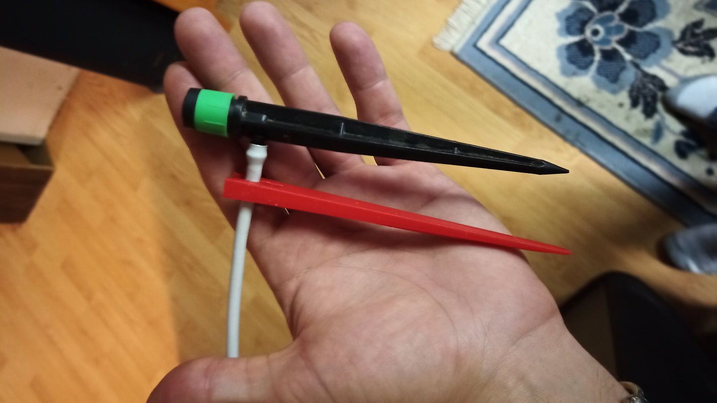 3D printed Irrigation Drip Support Stakes
