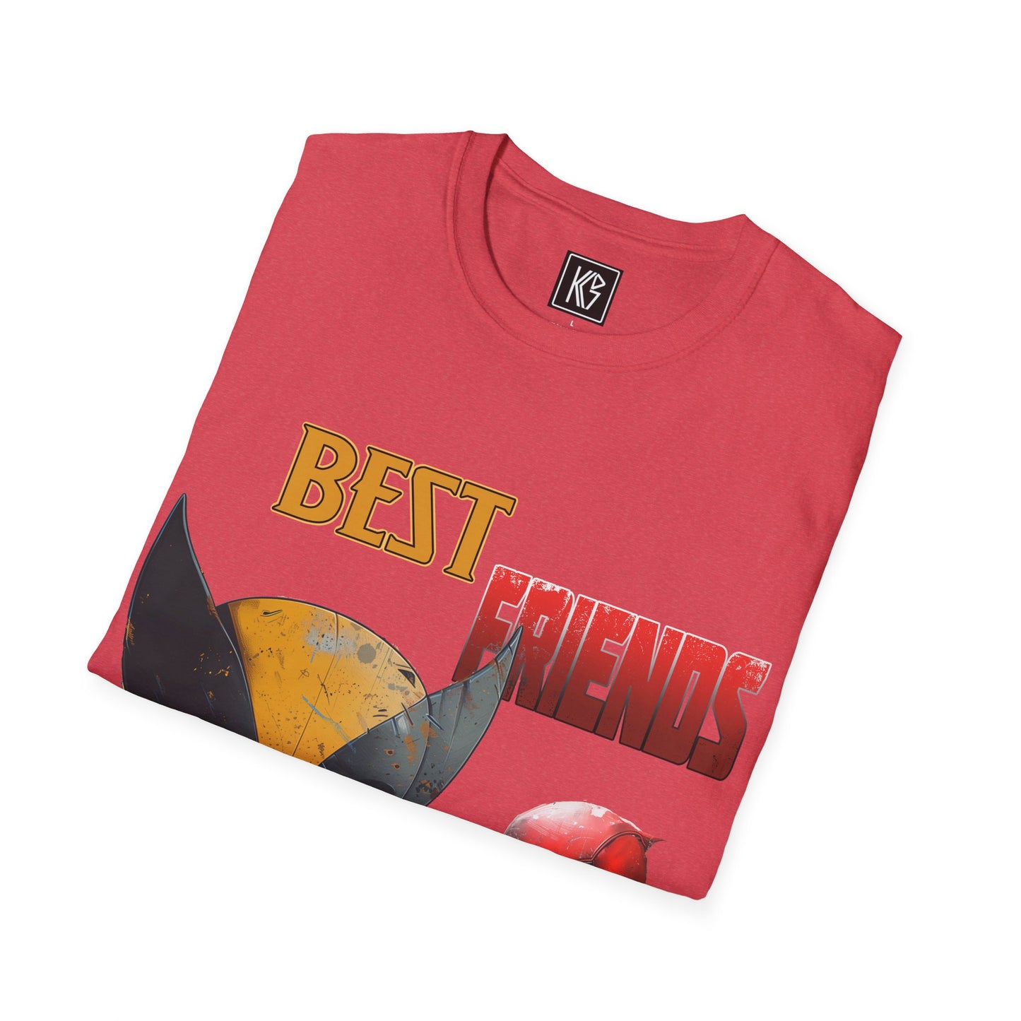 Best friends 2 Dead pool wolverine parody Graphic Tee Softstyle by KGD Prints