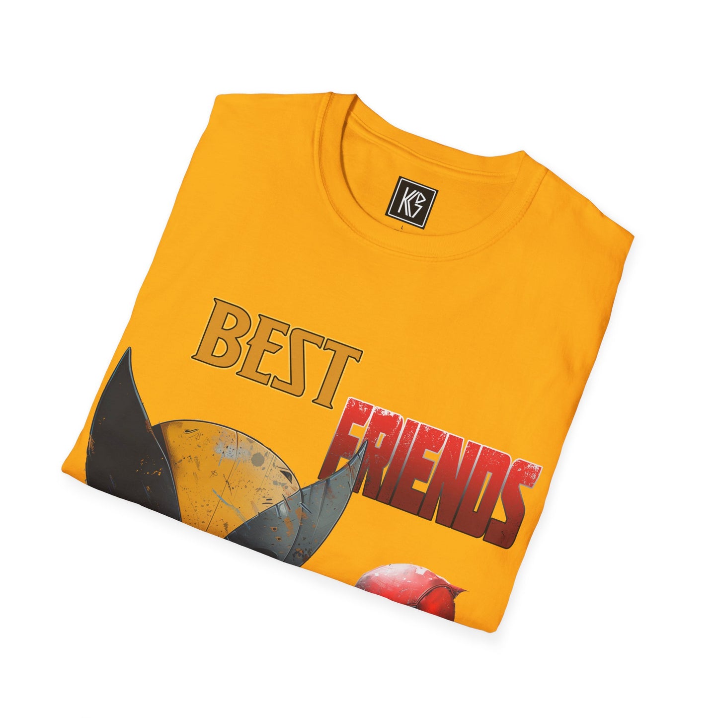 Best friends 2 Dead pool wolverine parody Graphic Tee Softstyle by KGD Prints