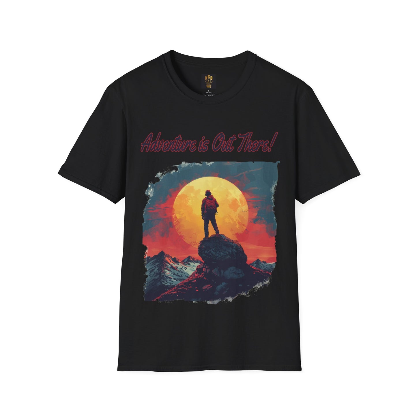 Adventure is out there Graphic Tee Softstyle by KGD Prints