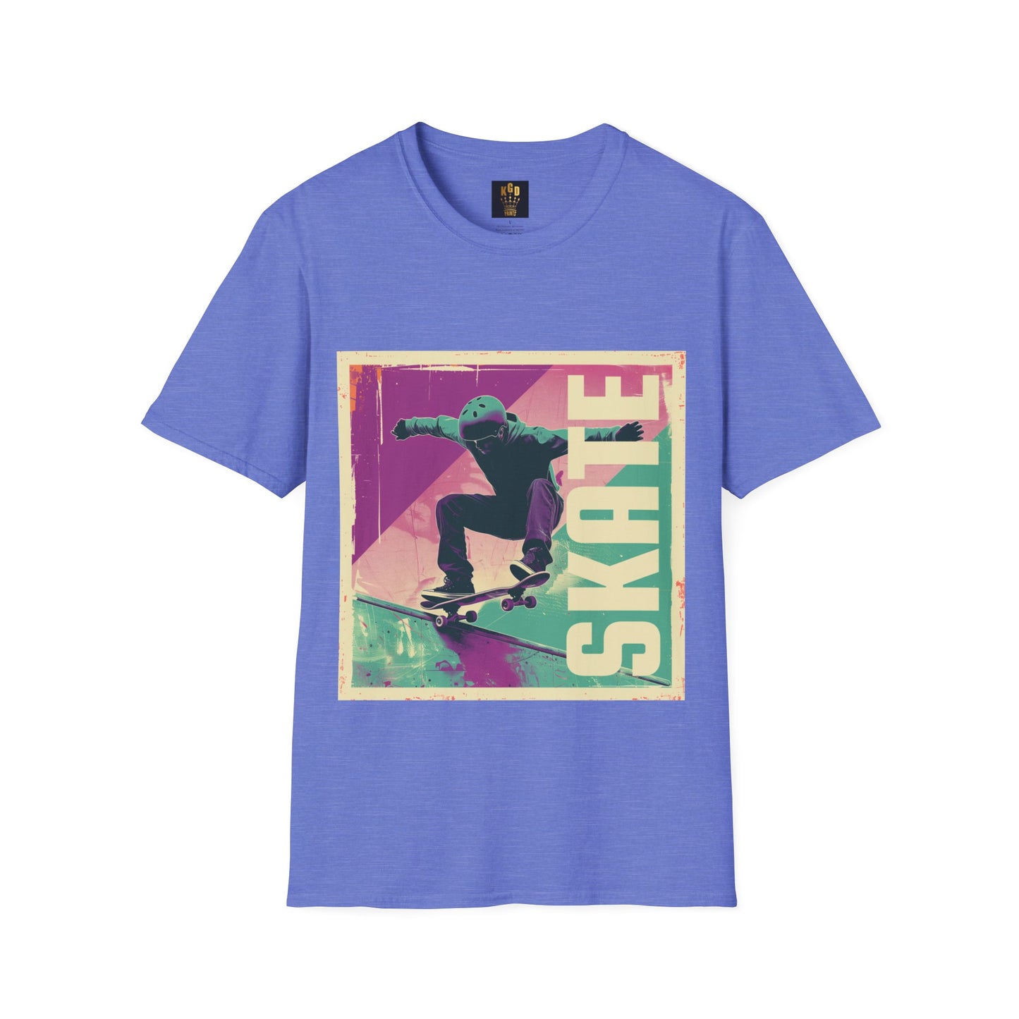 SKATE Graphic Tee Softstyle by KGD Prints