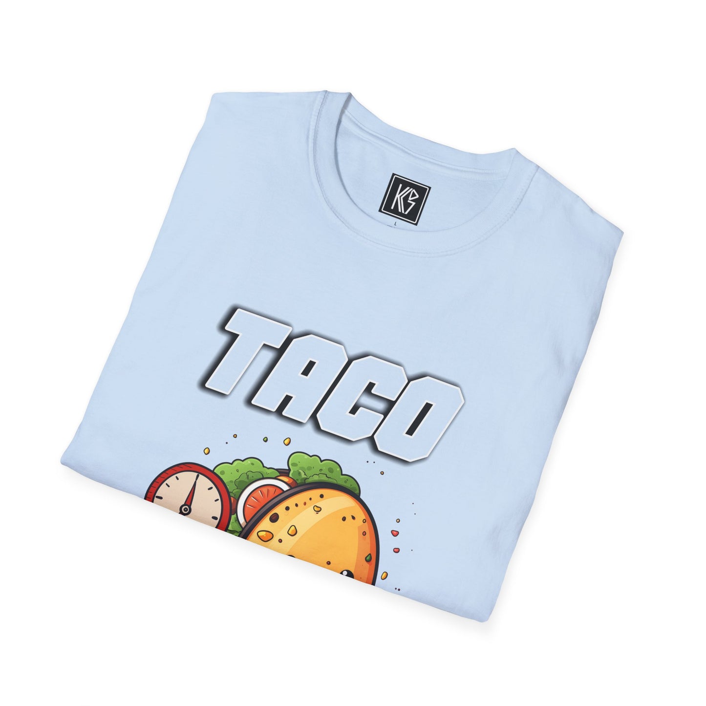 Taco Time Graphic Tee Softstyle by KGD Prints