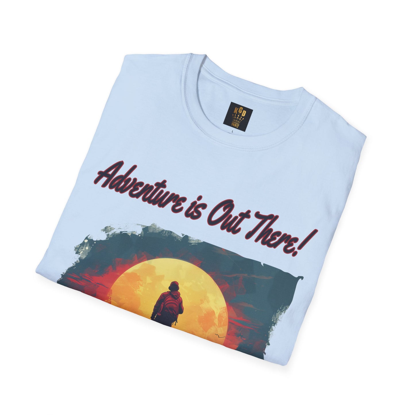 Adventure is out there Graphic Tee Softstyle by KGD Prints