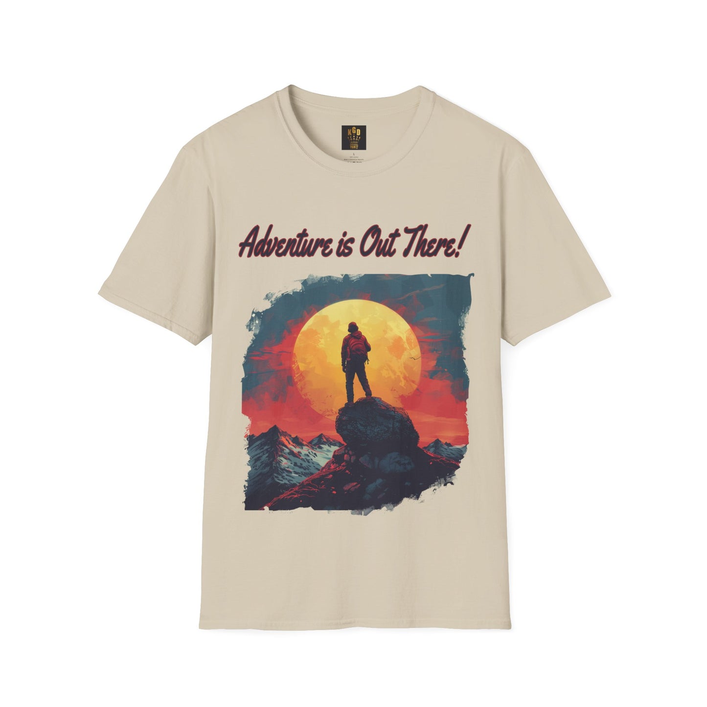 Adventure is out there Graphic Tee Softstyle by KGD Prints