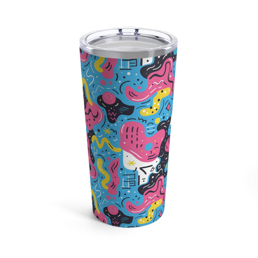 Jelly shapes pattern Tumbler 20oz Seamless