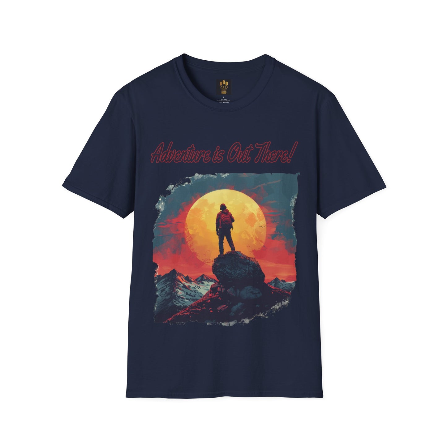 Adventure is out there Graphic Tee Softstyle by KGD Prints