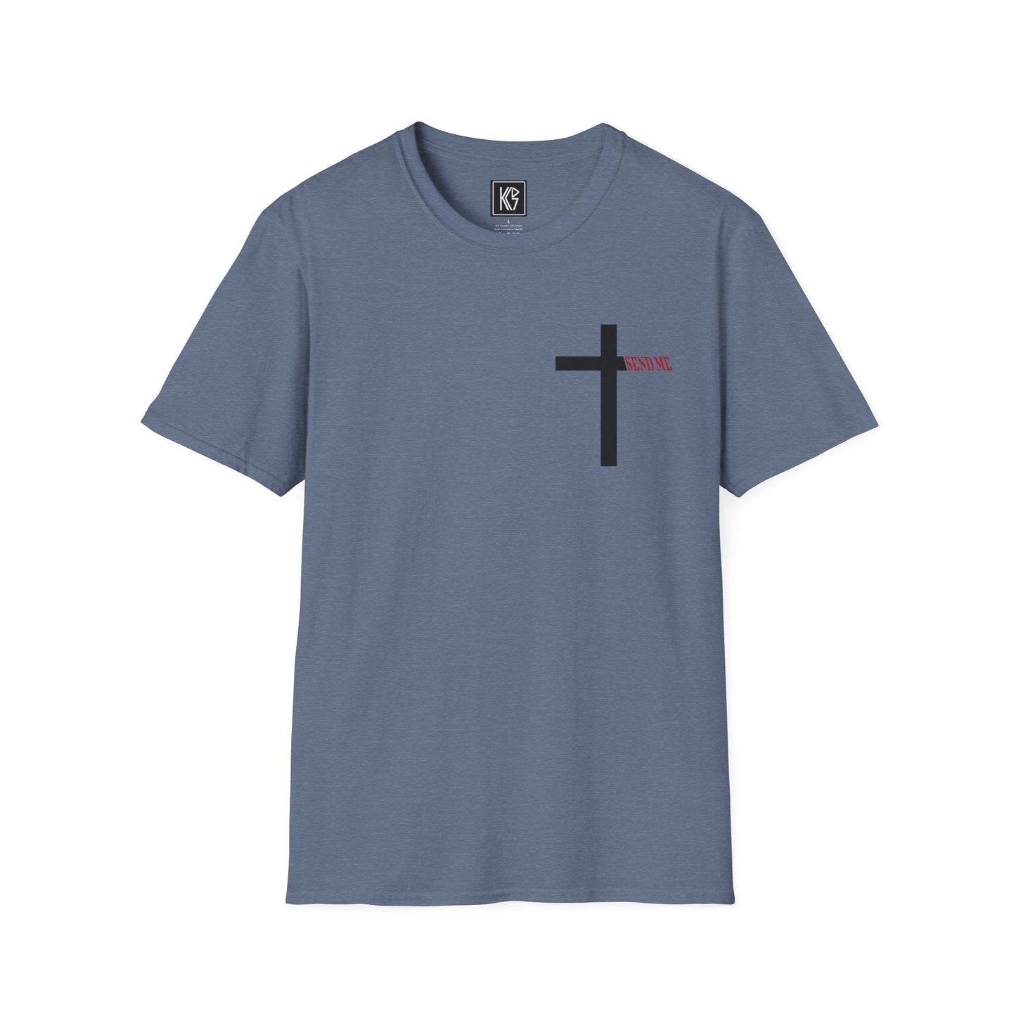 Send Me Christianity Graphic Tee Softstyle by KGD Prints