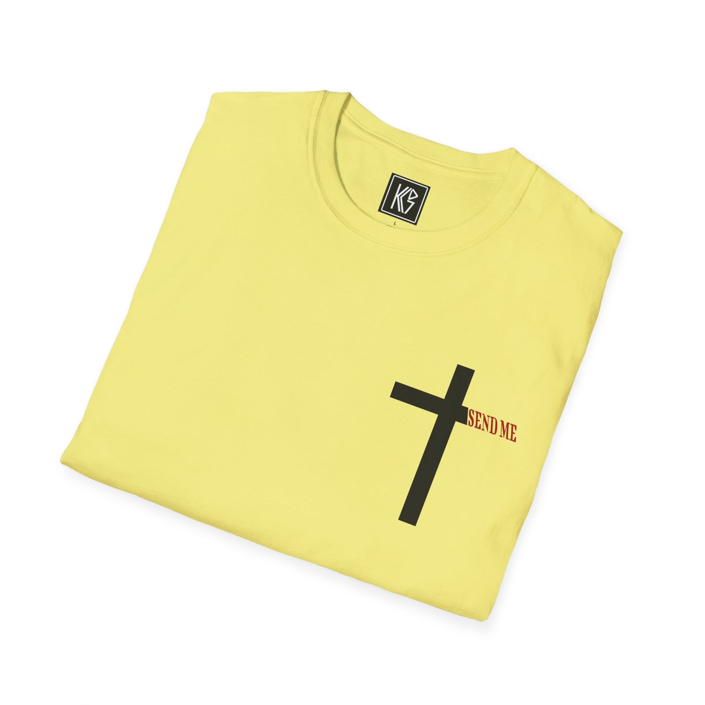 Send Me Christianity Graphic Tee Softstyle by KGD Prints