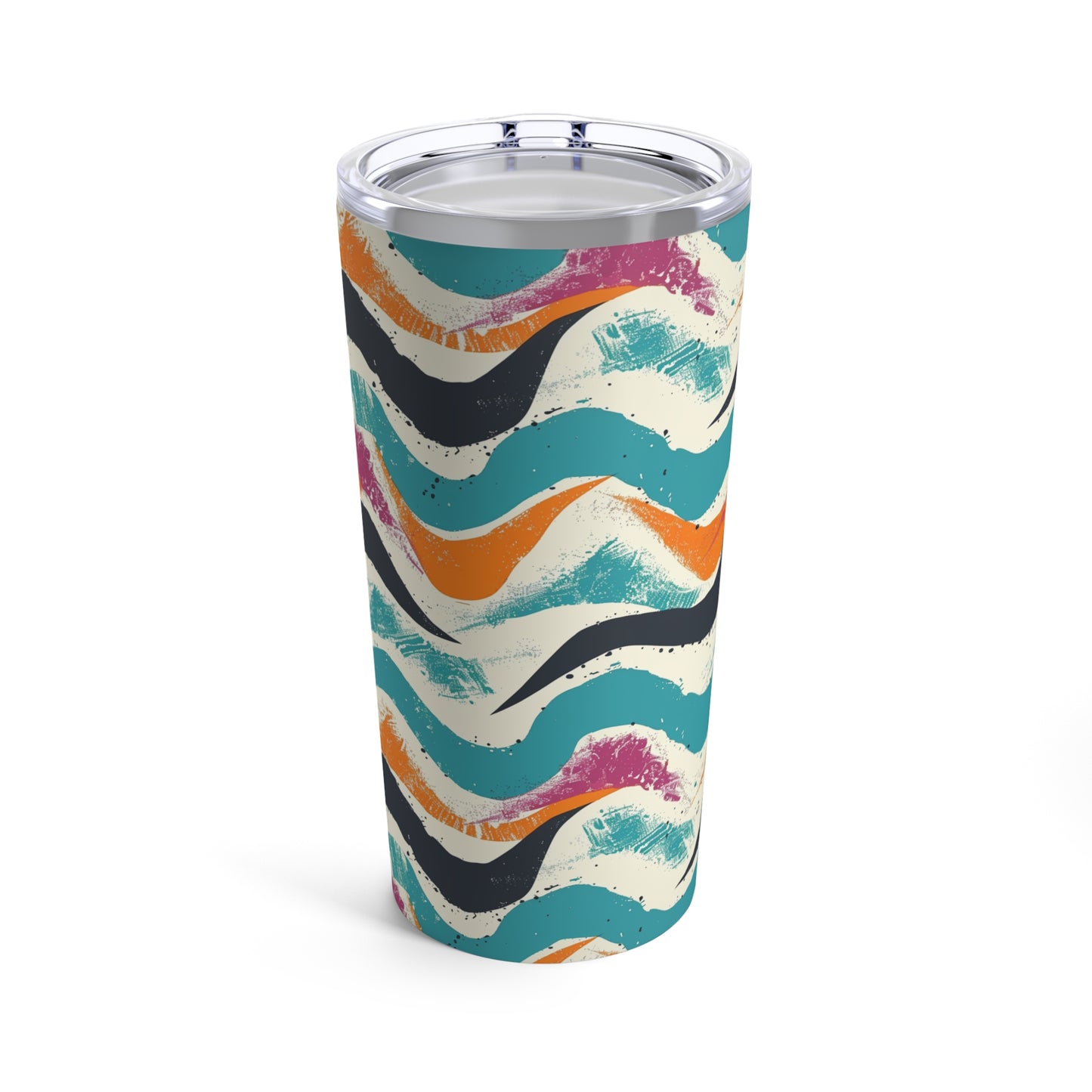 Jazz Strokes Tumbler 20oz Seamless pattern