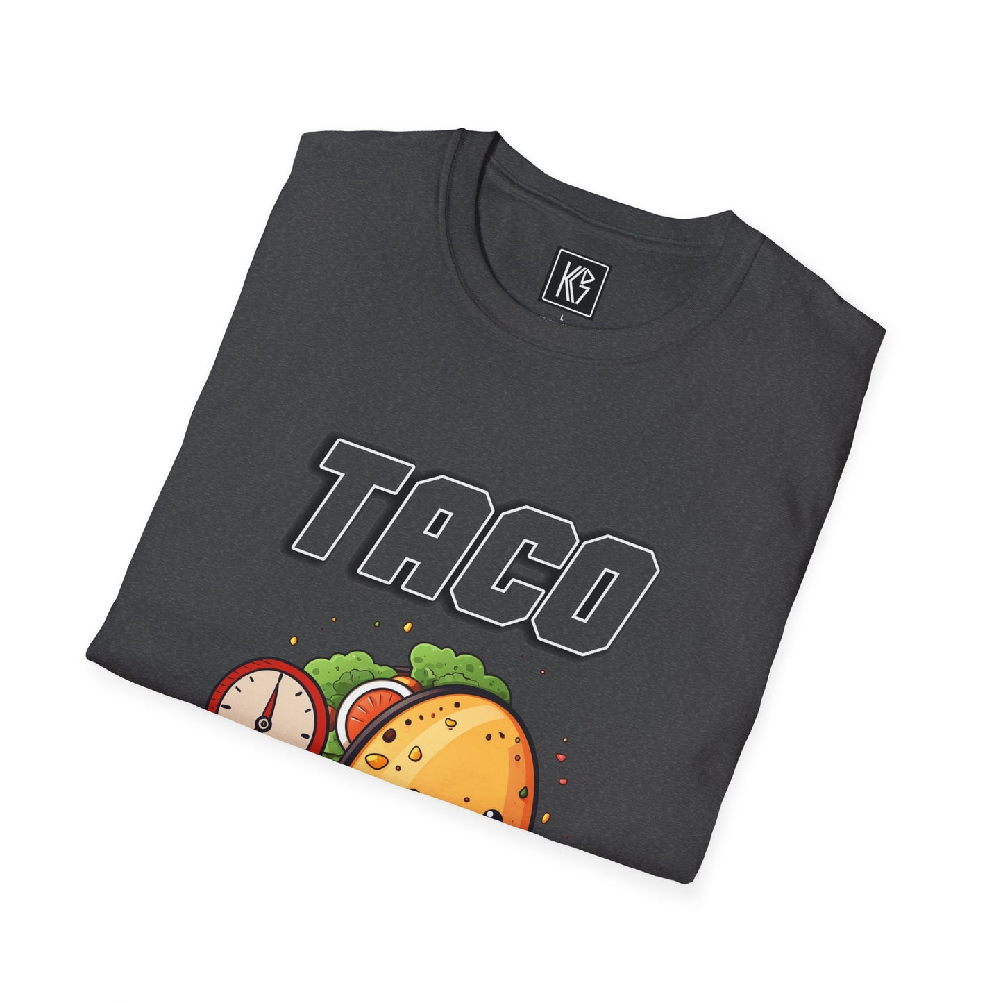 Taco Time Graphic Tee Softstyle by KGD Prints