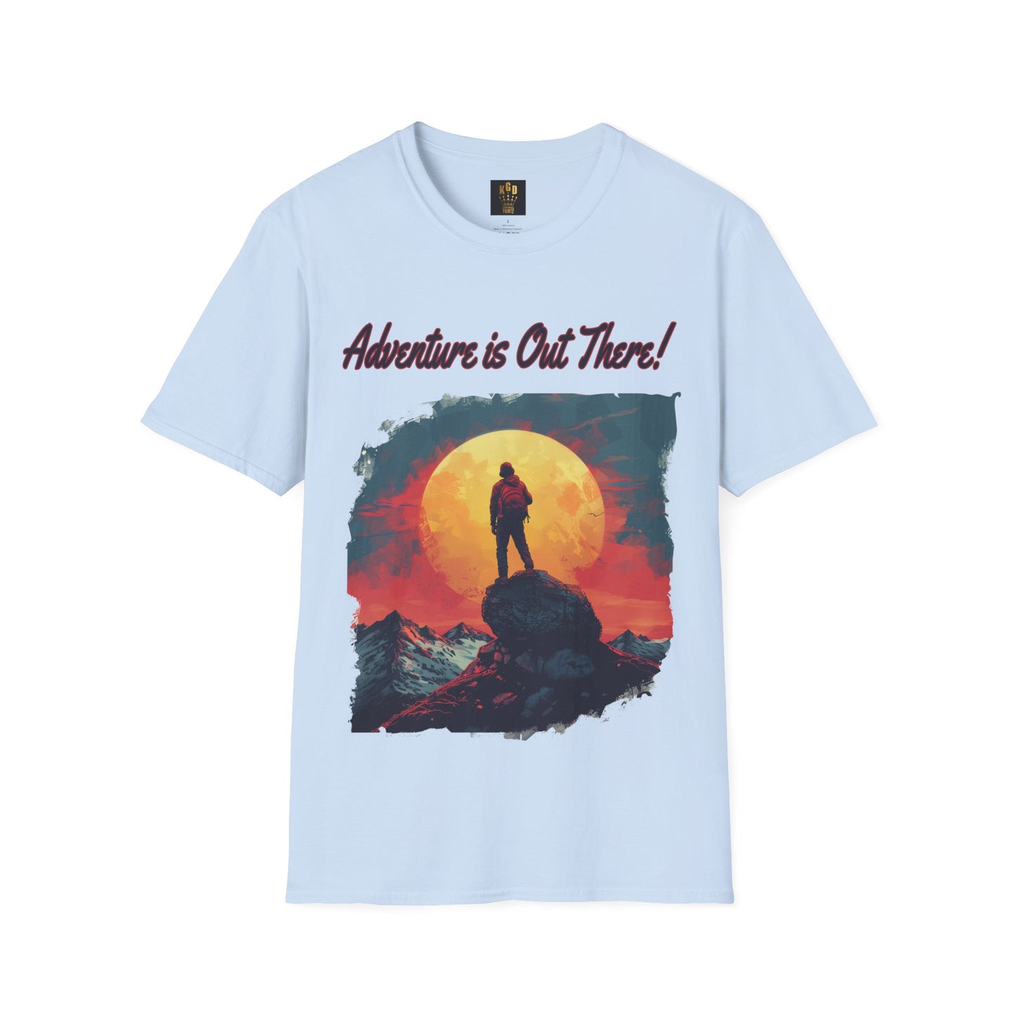 Adventure is out there Graphic Tee Softstyle by KGD Prints