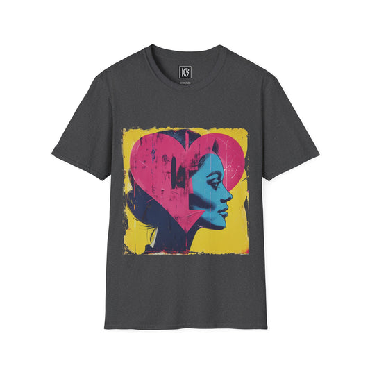 The one in your heart Graphic Tee Softstyle by KGD Prints