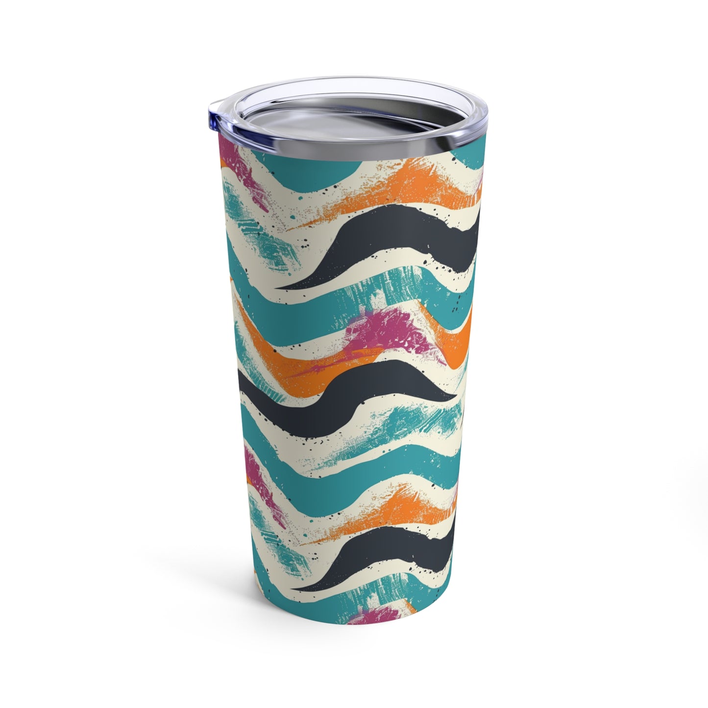 Jazz Strokes Tumbler 20oz Seamless pattern