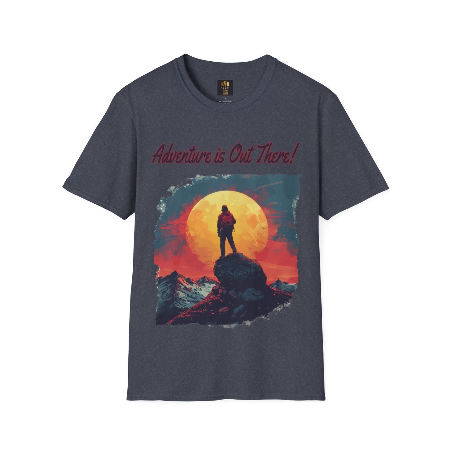 Adventure is out there Graphic Tee Softstyle by KGD Prints