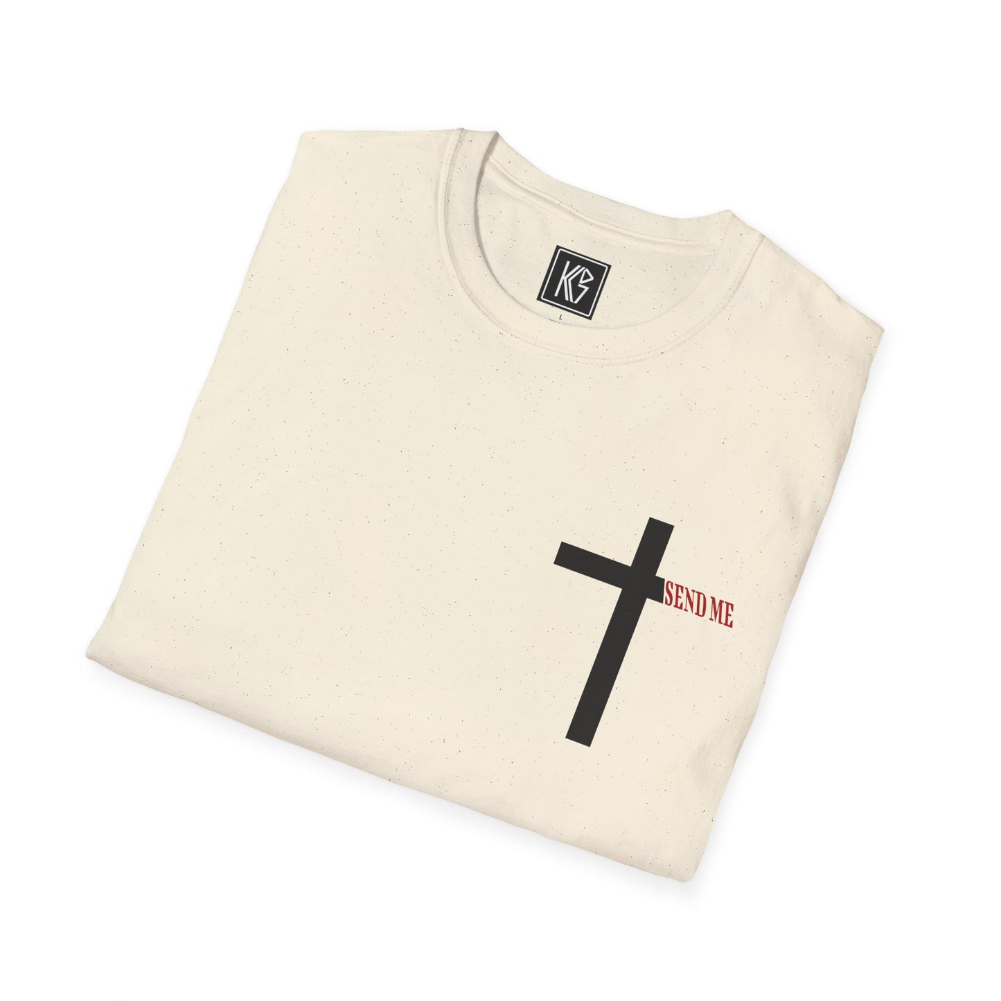 Send Me Christianity Graphic Tee Softstyle by KGD Prints